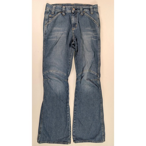G-Star Raw Denim Other - G-Star Raw Denim Shortcut Comwood Jeans Blue Flared Leg Mens 30x32 Y2K